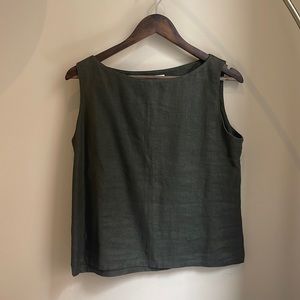 JONES NEW YORK SPORT - 100% Linen Top - Size: 10